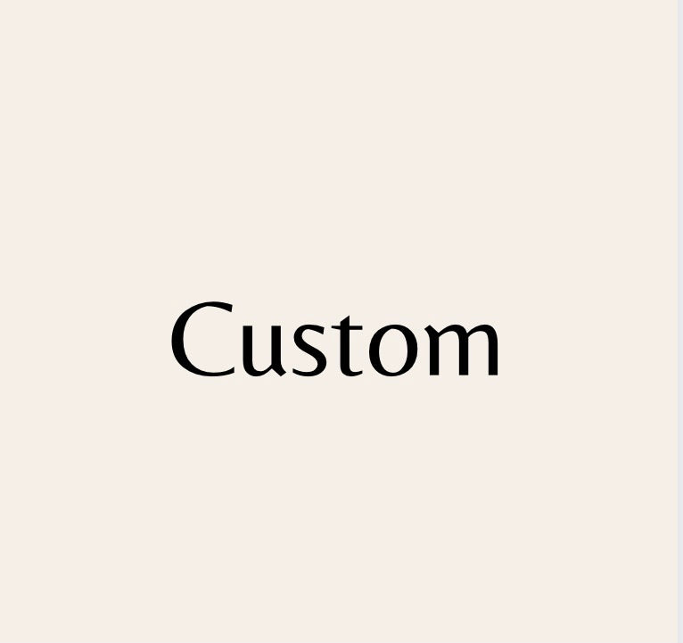 Custom Blanket Order